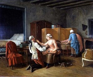 Oprulningsuld (olie på panel)