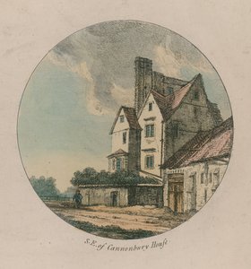 Sydøst for Cannonbury House, Islington