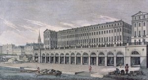 Bygningerne kaldet Adelphi, London, 1771