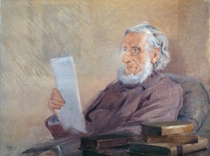 Portræt af William Wordsworth, 1857 (kridt på papir)