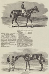 Epsom Races, portrætter af vinderne af Derby og Oaks