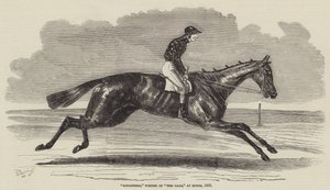 Sangerinde, vinder af The Oaks, i Epsom, 1852