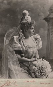 Portræt af Lillian Russell