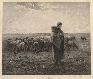 Fårefolden af Benjamin Louis Auguste Damman