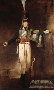 Portræt af kaptajn, senere oberstløjtnant, Henry Francis Mellish