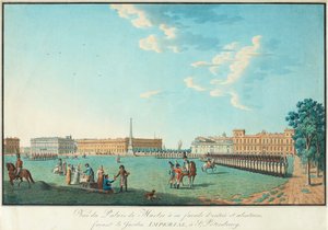 Marmorpaladset i Sankt Petersborg, ca. 1800
