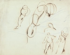 Figurstudier af Benjamin Robert Haydon