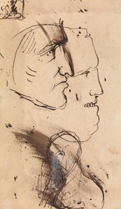 Portrætstudier af Benjamin Robert Haydon