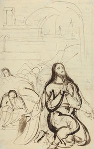 Studer for, Agony in the Garden af Benjamin Robert Haydon