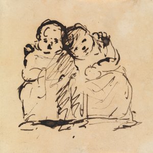 Studie af to børn af Benjamin Robert Haydon