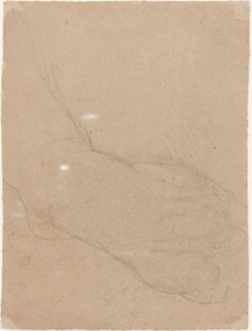 Studie af en fod [verso] af Benjamin Robert Haydon