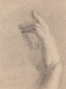 Studie af en hånd [recto] af Benjamin Robert Haydon