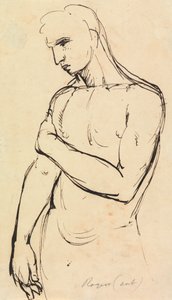Studie af en ung mand af Benjamin Robert Haydon
