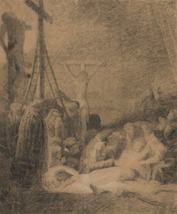 Studie af korsfæstelsen af Benjamin Robert Haydon