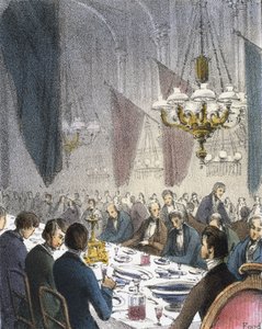 Mad, fra krebsdyr og krybdyr i grafiske illustrationer af dyr - viser deres nytteværdi for mennesker i deres beskæftigelse under livet og anvendelser efter døden, ca. 1845