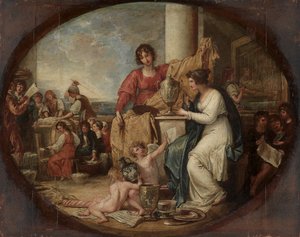 British Manufactory, A Sketch, 1791. af Benjamin West