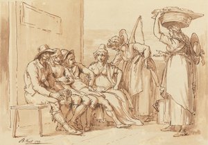 Karakterer i Londons gader af Benjamin West