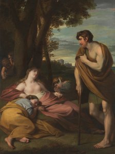 Cymon og Iphigenia af Benjamin West