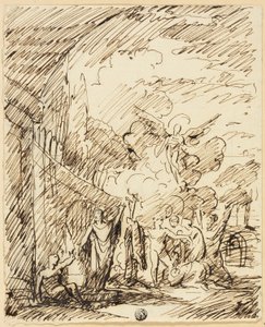 Figurer i Landskab af Benjamin West