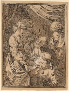 Flugten til Egypten af Benjamin West