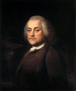 Benjamin Franklin af Benjamin Wilson