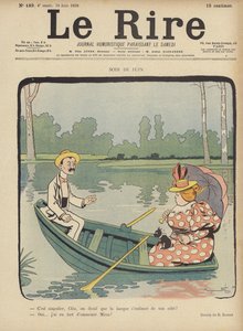 Illustration til Le Rire af Benjamin Rabier
