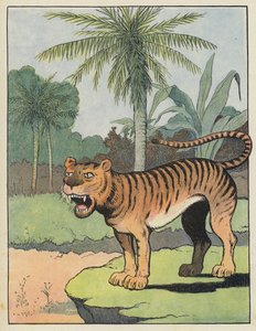 Tiger af Benjamin Rabier