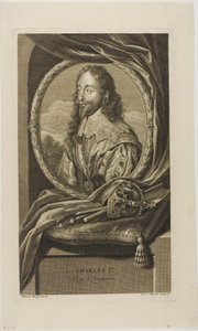 Charles I, konge af England af Benoit Audran I