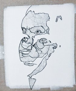 50 store forfattere i historien: Federico Garcia Lorca, 2015 (olie og akryl på lærred)