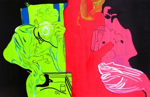 End of travel, Palm Springs, 2003 (olie på lærred)