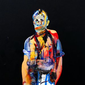 Surportræt : Jean Genet, 2017 (olie på lærred)