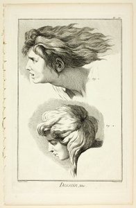 Design: Heads, fra Encyclopédie af Benoit Louis Prevost