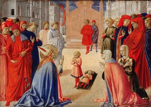 Sankt Zenobius oprejser en dreng fra de døde, 1462