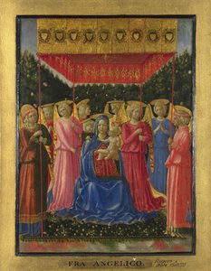 Jomfruen og barnet med engle, ca. 1450