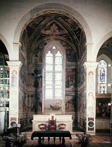 Episoder fra St. Augustins liv, 1463-65 (se også 192535, 192550, 192551, 192553, 192554) af Benozzo di Lese di Sandro Gozzoli