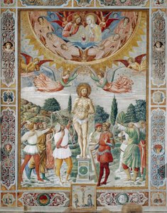 Sankt Sebastians martyrium af Benozzo di Lese di Sandro Gozzoli