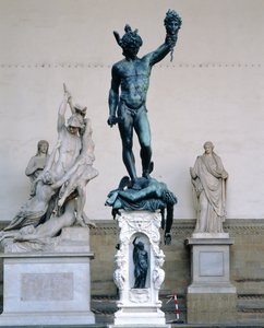 Perseus med Medusas hoved, 1545-54 (bronze)
