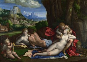 En allegori om kærlighed, ca. 1527-1530