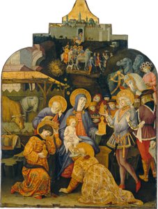 Magiernes tilbedelse, ca. 14701475.