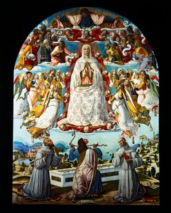 Jomfru Marias himmelfart af Benvenuto di Giovanni