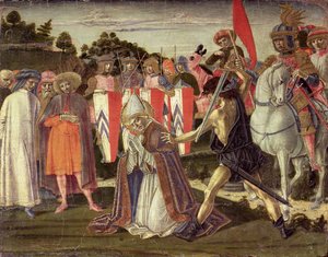St. Fabians martyrium (panel)