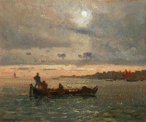 Beppe Ciardi aften i lagunen