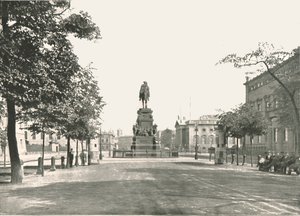 Statue af Frederik den Store, Unter Den Linden, Berlin, Tyskland, 1895. af Berlin Photographic Co