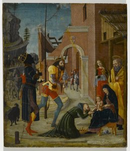 The Adoration of the Magi, ca. 1485-95 (tempera på panel)
