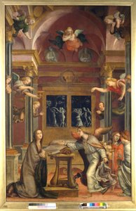 Bebudelse, ca. 1523 (olie på panel)