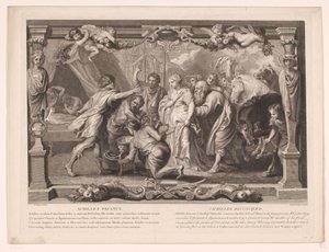 Achilleus forsonede sig Achilles pacatus / Achilles forsonet (titel på objekt) Life of Achilles (serietitel) Vie d