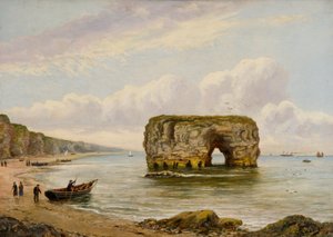 Marsden Rock, ca. 1880-1900 (olie på lærred)