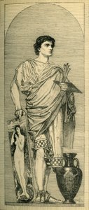 Apelles: design til en mosaik, c1864, 1881. af Bernard Collier