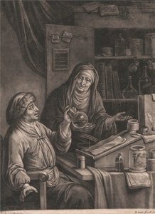 En Apotheker af Bernard Lens