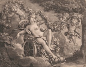 Flora og Putti af Bernard Lens